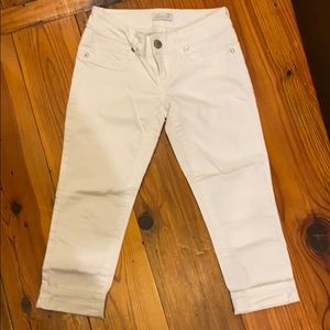Seven white denim